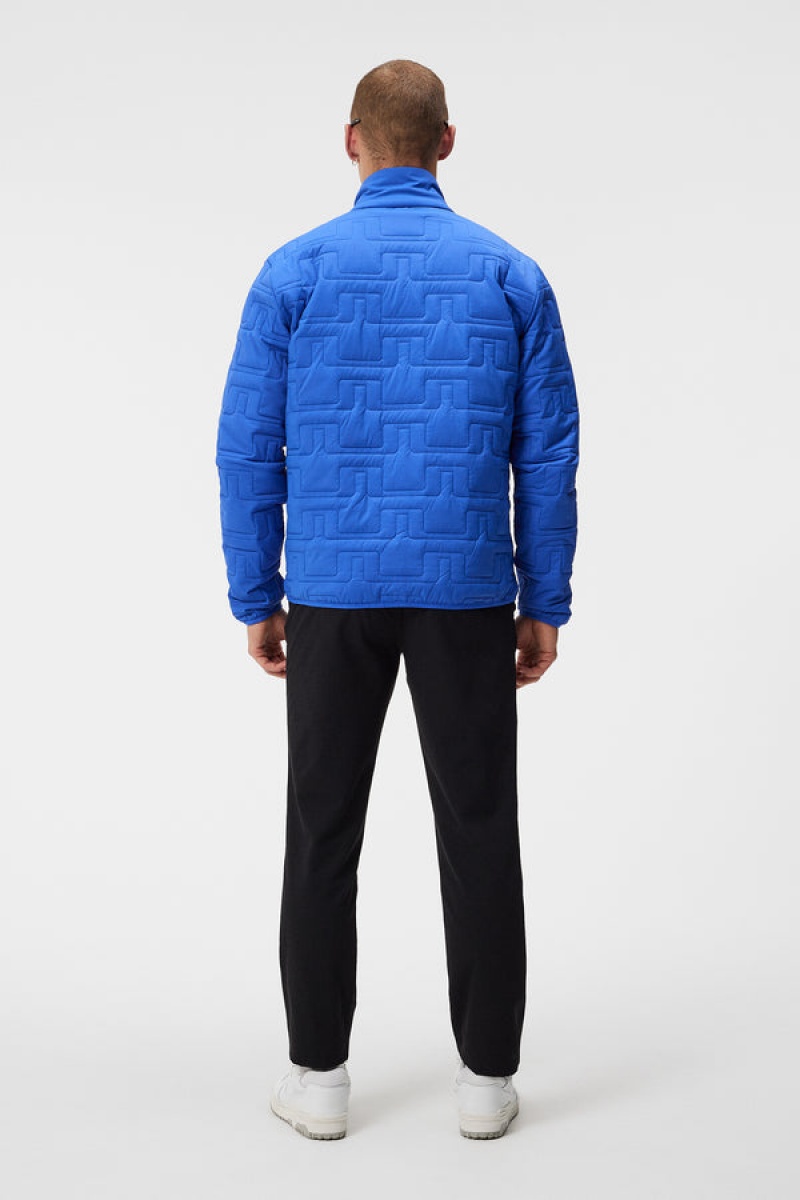 Dazzling Blue Jlindeberg National Quilted Jacket | SN-JL574718