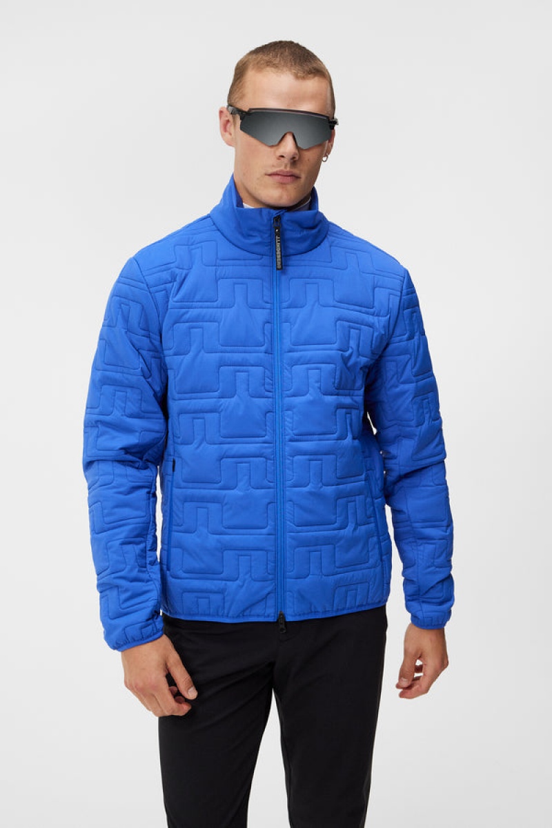 Dazzling Blue Jlindeberg National Quilted Jacket | SN-JL574718