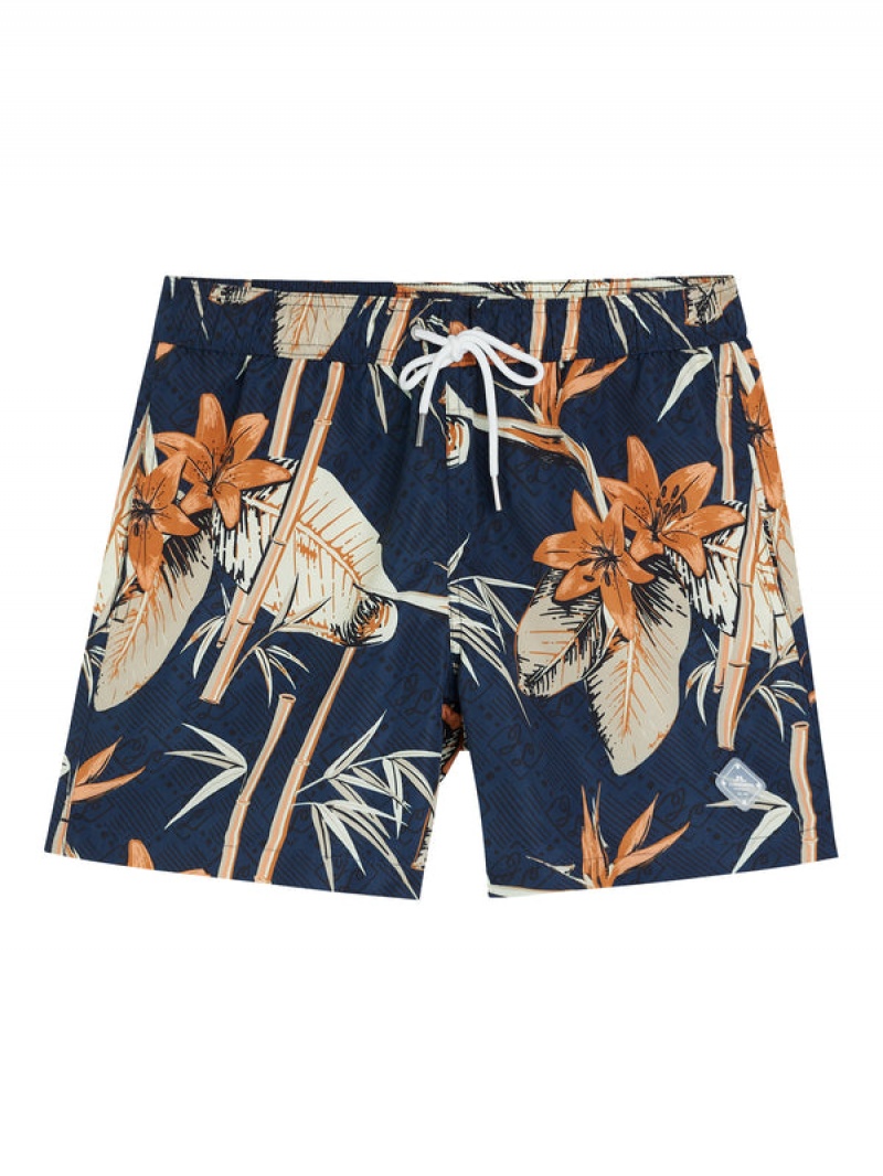 Dream Blue Jlindeberg Banks Tropical Swim Trunks | SN-JL574960