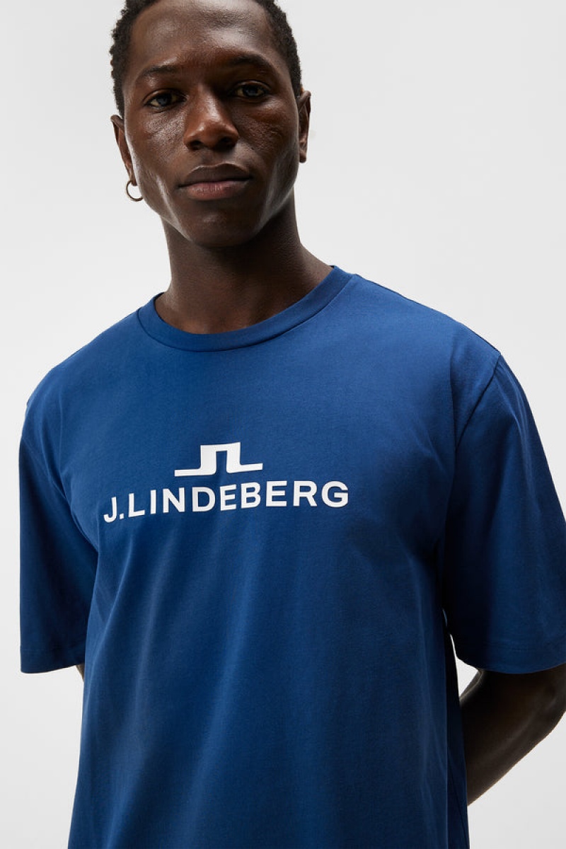 Estate Blue Jlindeberg Alpha T-shirt | SN-JL574503