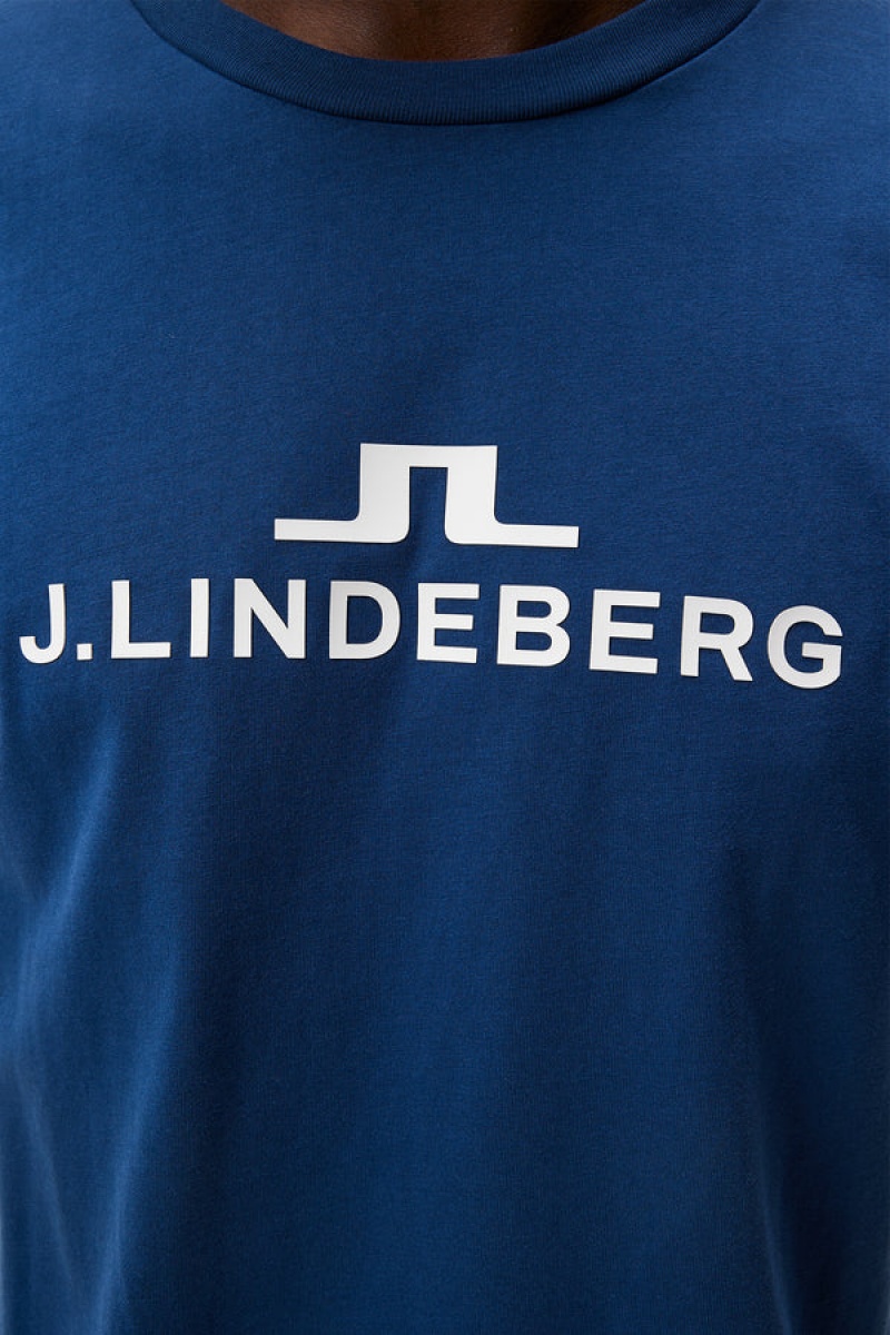 Estate Blue Jlindeberg Alpha T-shirt | SN-JL574503