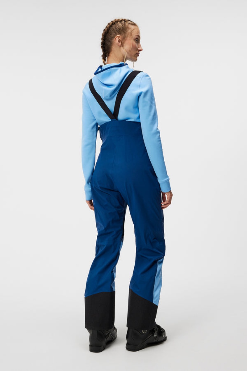 Estate Blue Jlindeberg Powerline Bib Pant | SN-JL575465