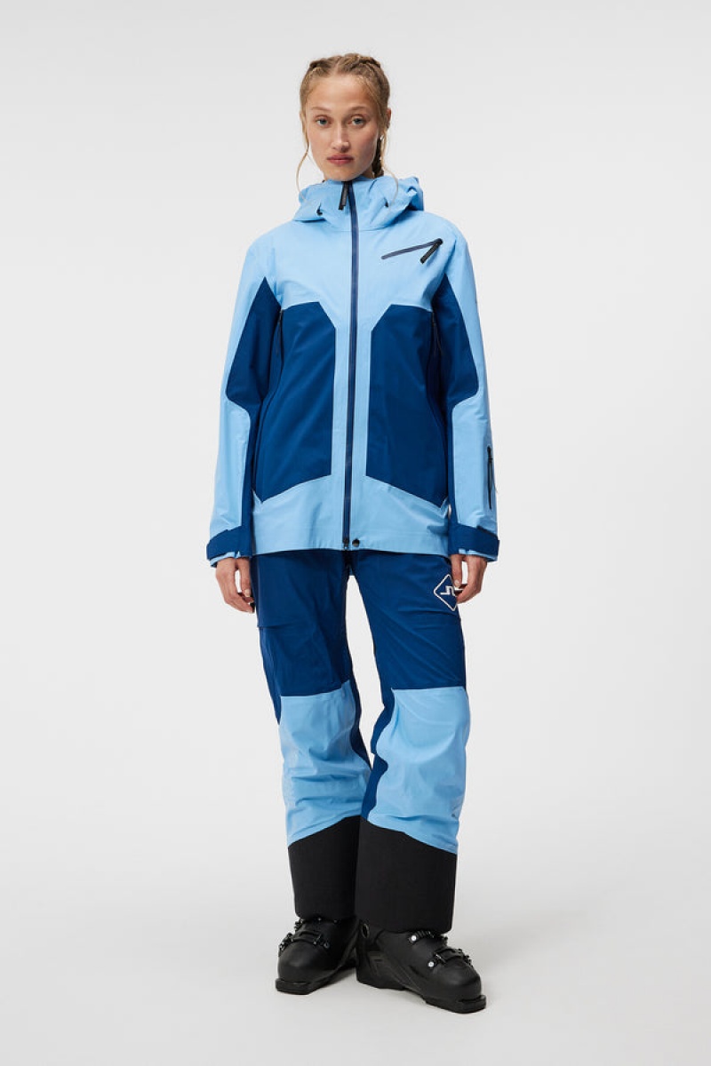 Estate Blue Jlindeberg Powerline Bib Pant | SN-JL575465