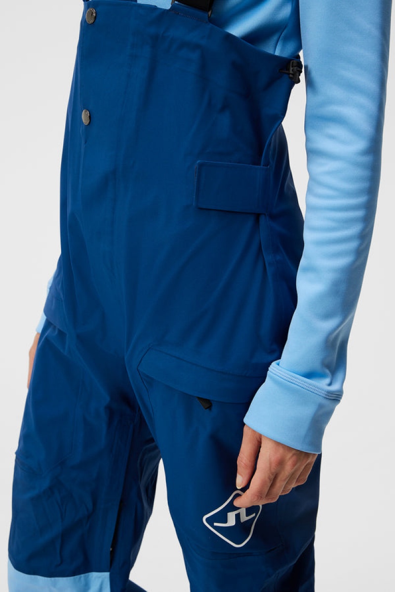 Estate Blue Jlindeberg Powerline Bib Pant | SN-JL575465