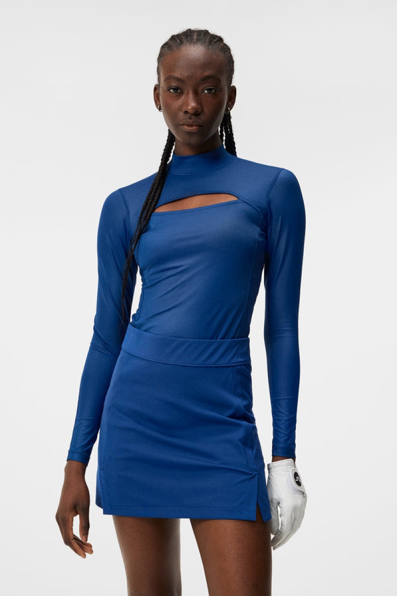 Estate Blue Jlindeberg Sage Top | SN-JL575145