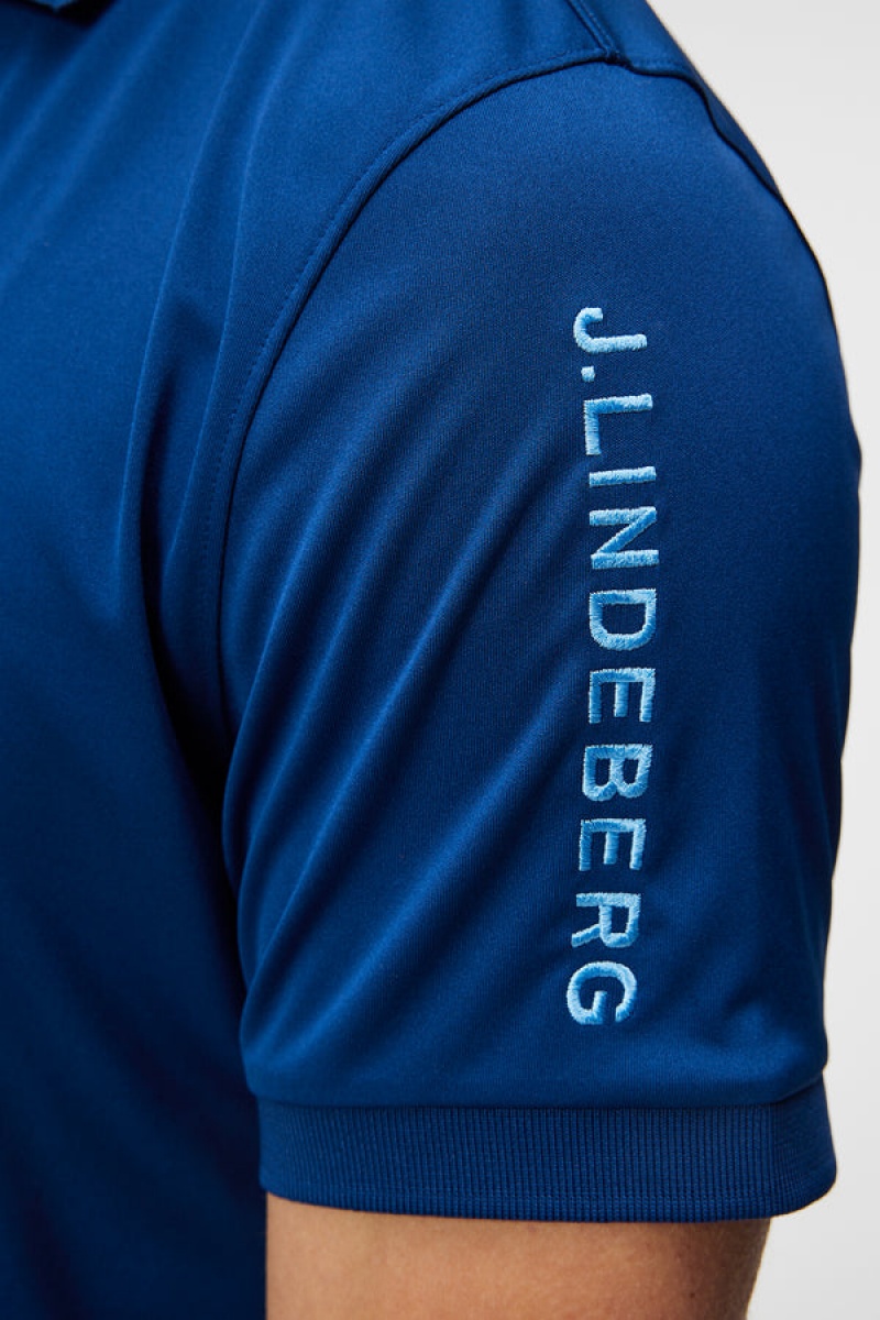 Estate Blue Jlindeberg Tour Tech Polo | SN-JL574480