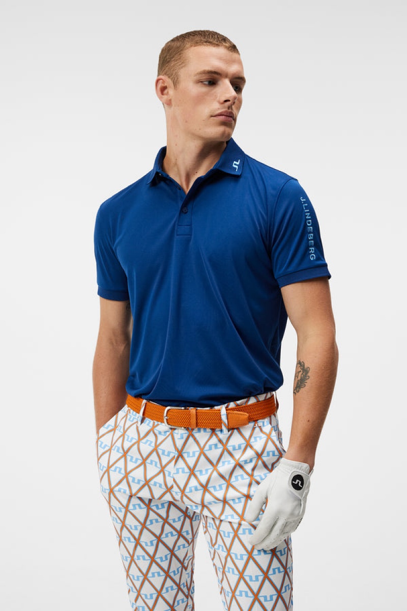 Estate Blue Jlindeberg Tour Tech Polo | SN-JL574480