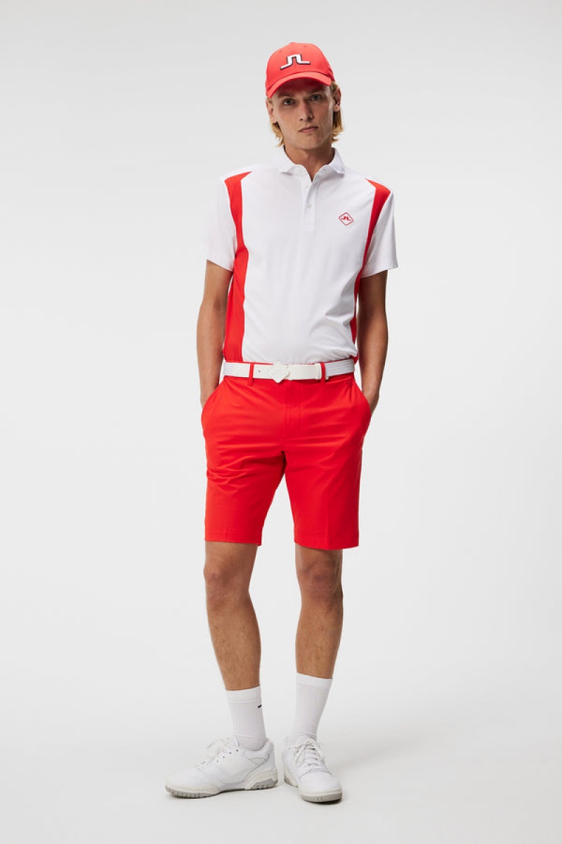 Fiery Red Jlindeberg Freddy Polo | SN-JL574463