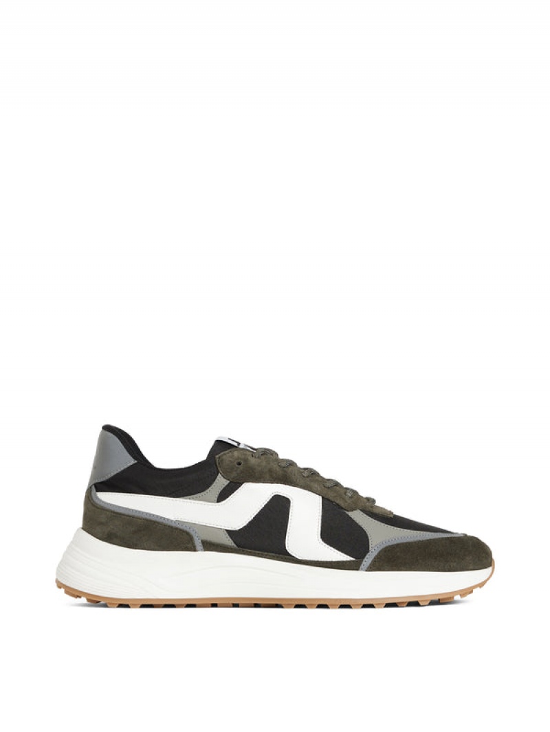 Forest Green Jlindeberg Bridge Light Runner Sneaker | SN-JL575051