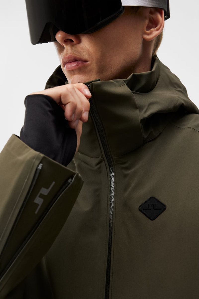 Forest Green Jlindeberg Omnia Jacket | SN-JL575077