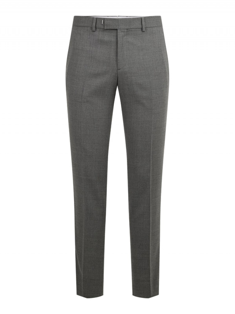 Grey Melange Jlindeberg Grant Active Hopsack Pants | SN-JL575003