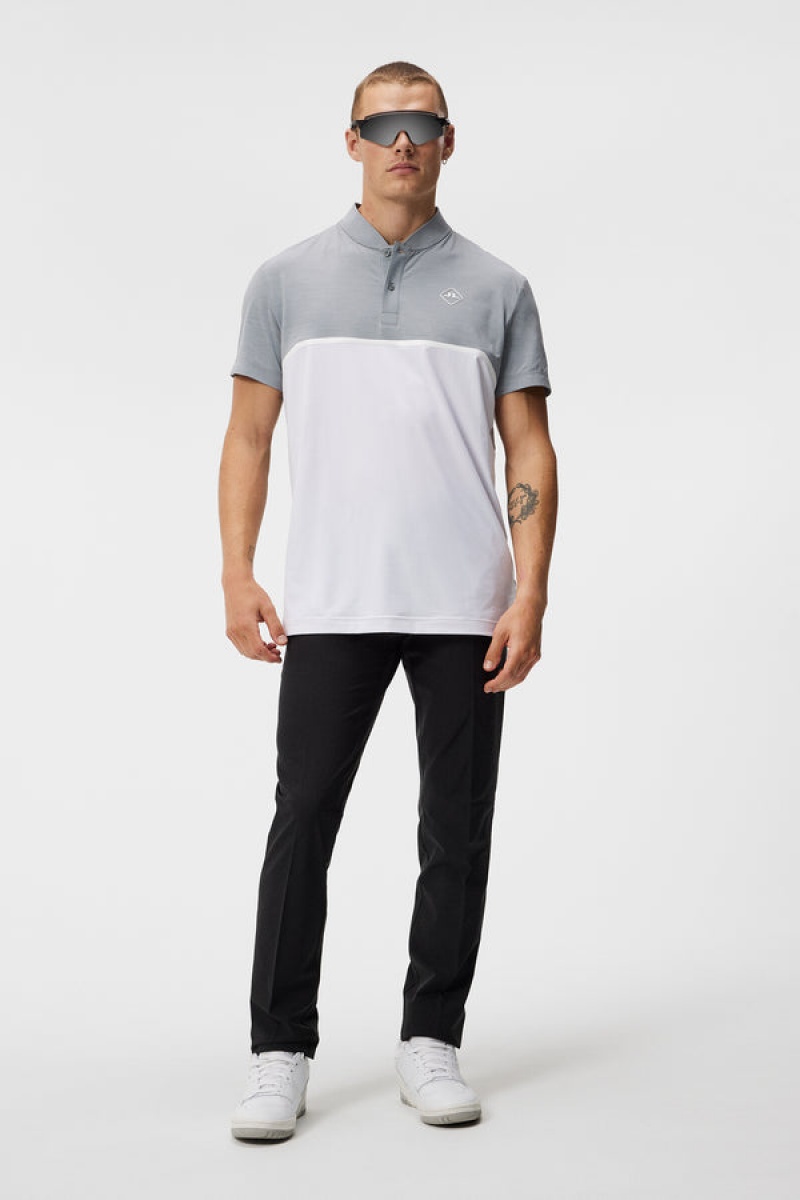 Grey Melange Jlindeberg Timothy Polo | SN-JL574475