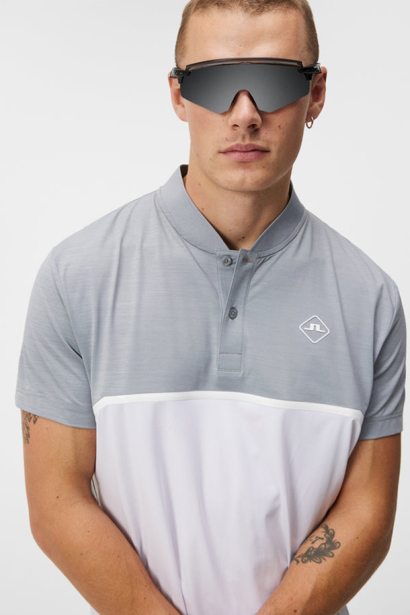 Grey Melange Jlindeberg Timothy Polo | SN-JL574475