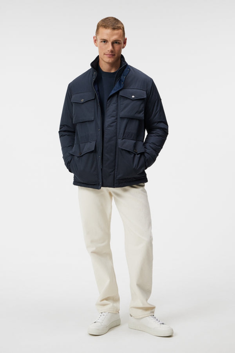 JL Navy Jlindeberg Acer Padded Jacket | SN-JL574814