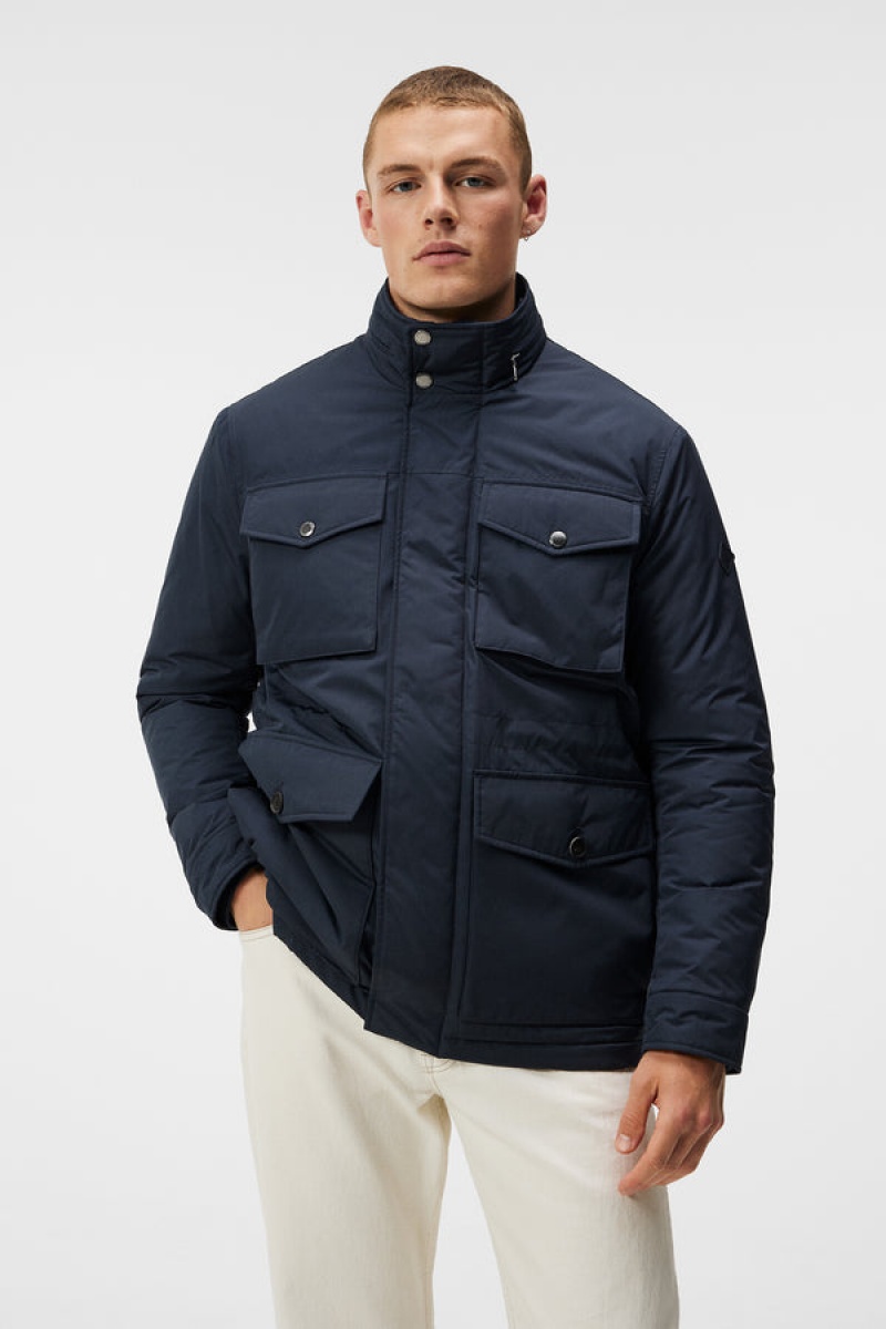 JL Navy Jlindeberg Acer Padded Jacket | SN-JL574814