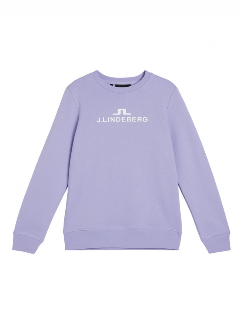 JL Navy Jlindeberg Alpha Sweatshirt | SN-JL575336