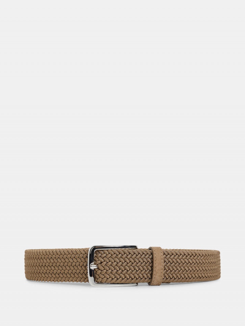 JL Navy Jlindeberg Ben Braided Elastic Belt | SN-JL575053