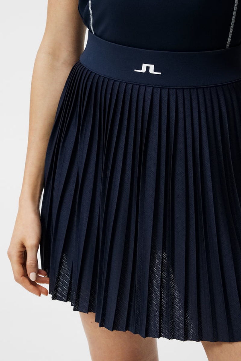 JL Navy Jlindeberg Binx Skirt | SN-JL575196