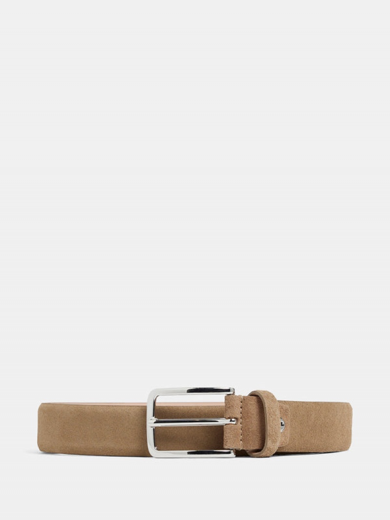 JL Navy Jlindeberg Bobby Suede Belt | SN-JL575055