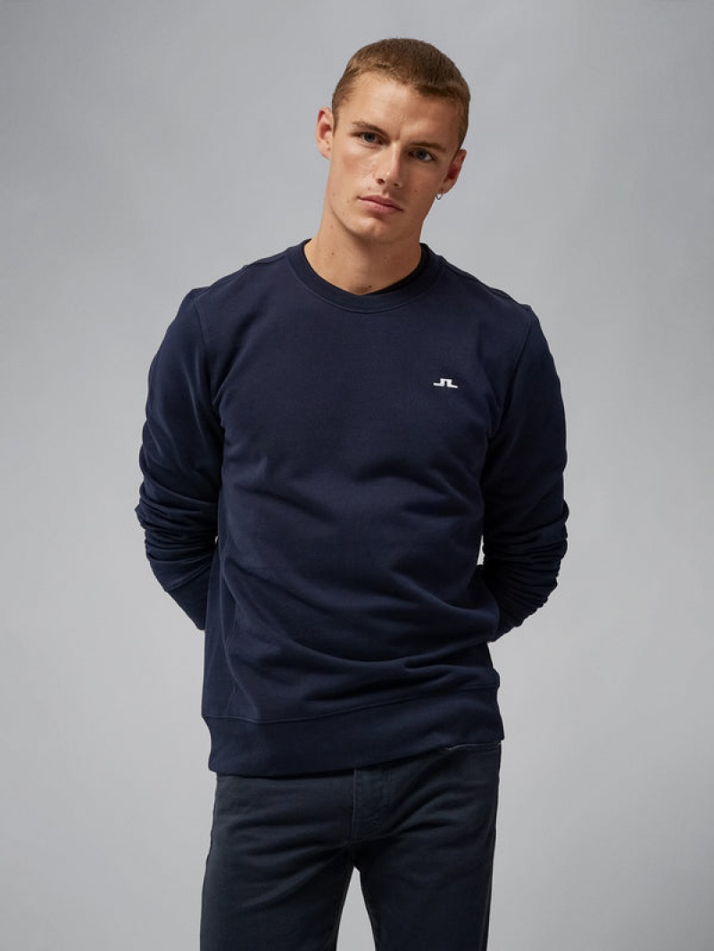 JL Navy Jlindeberg Cal Sweatshirt | SN-JL574854