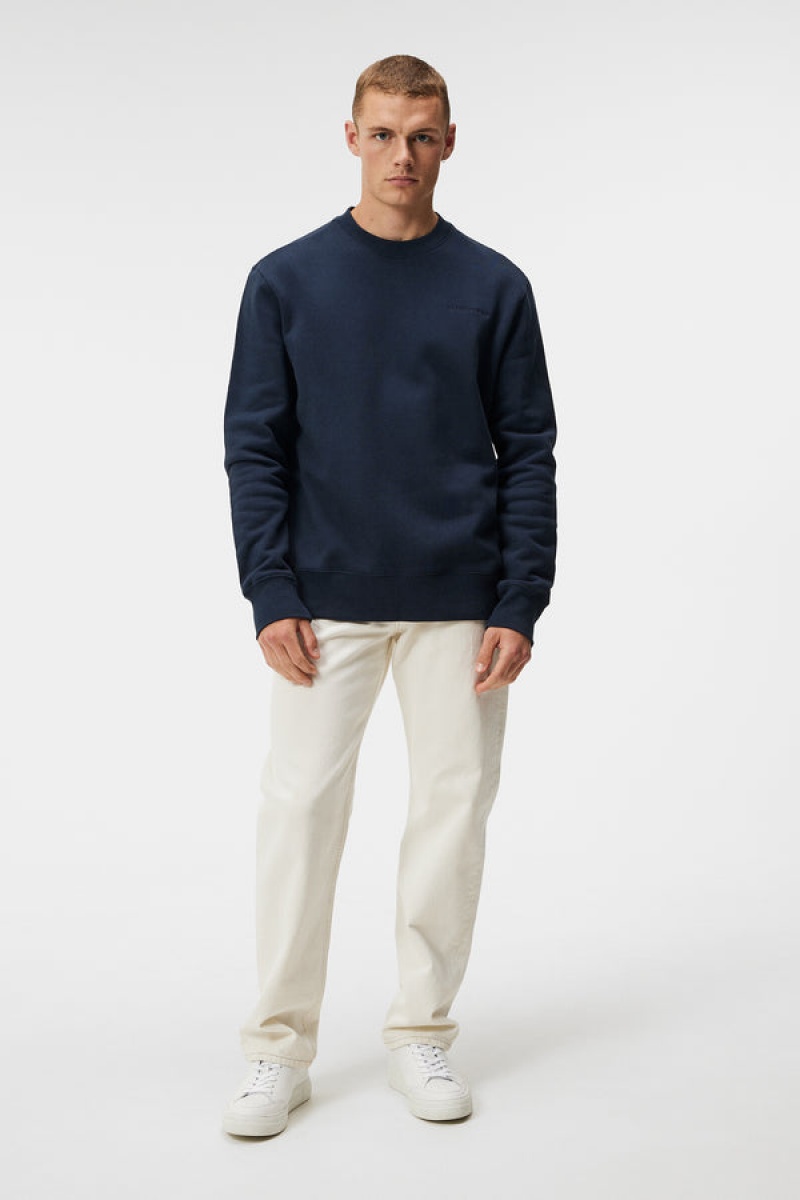 JL Navy Jlindeberg Chip Sweatshirt | SN-JL574884