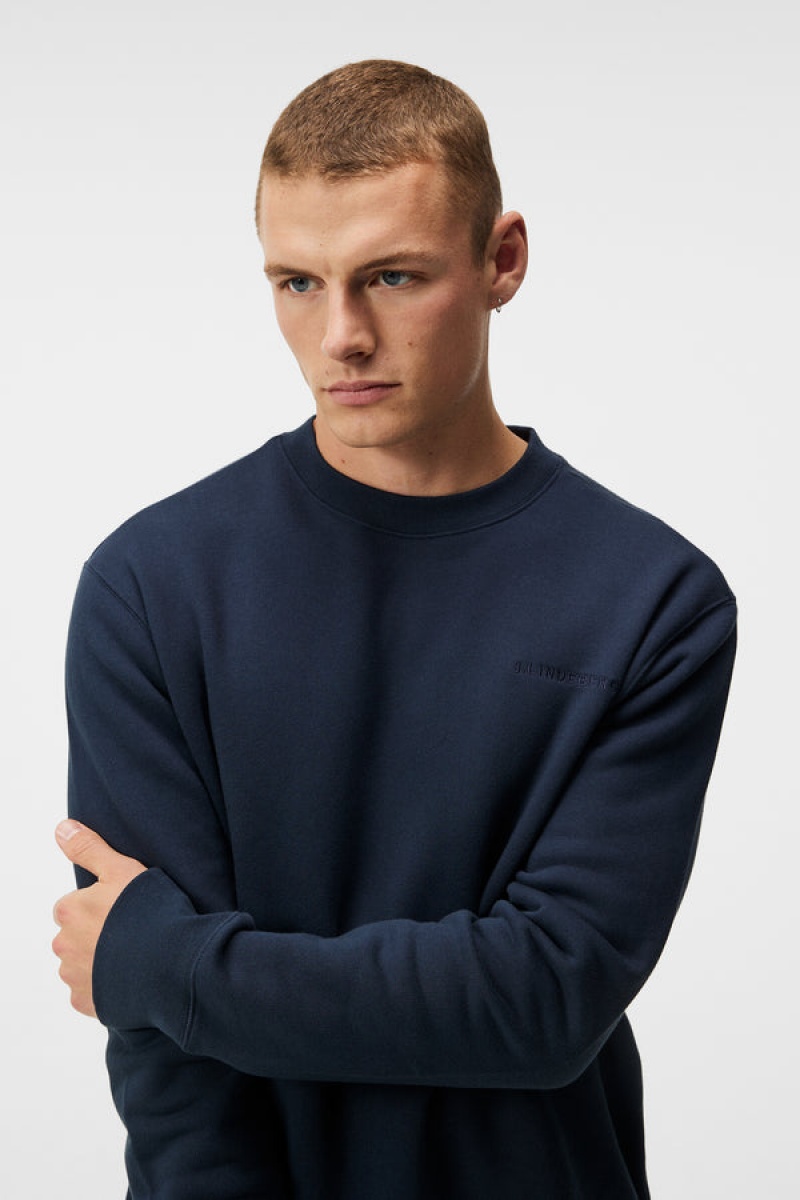 JL Navy Jlindeberg Chip Sweatshirt | SN-JL574884