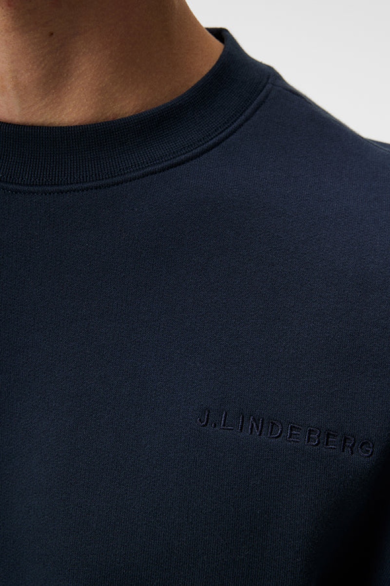 JL Navy Jlindeberg Chip Sweatshirt | SN-JL574884