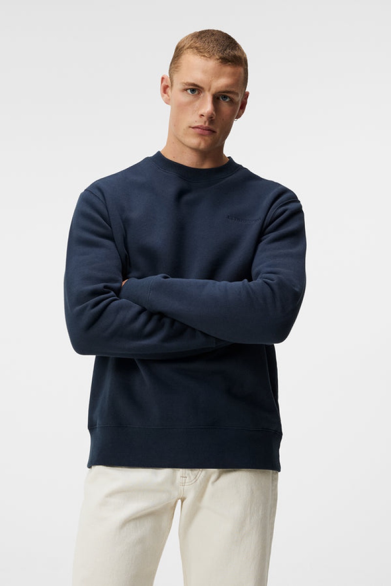 JL Navy Jlindeberg Chip Sweatshirt | SN-JL574884