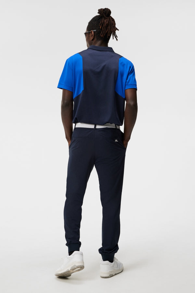 JL Navy Jlindeberg Cuff Jogger Pant | SN-JL574554