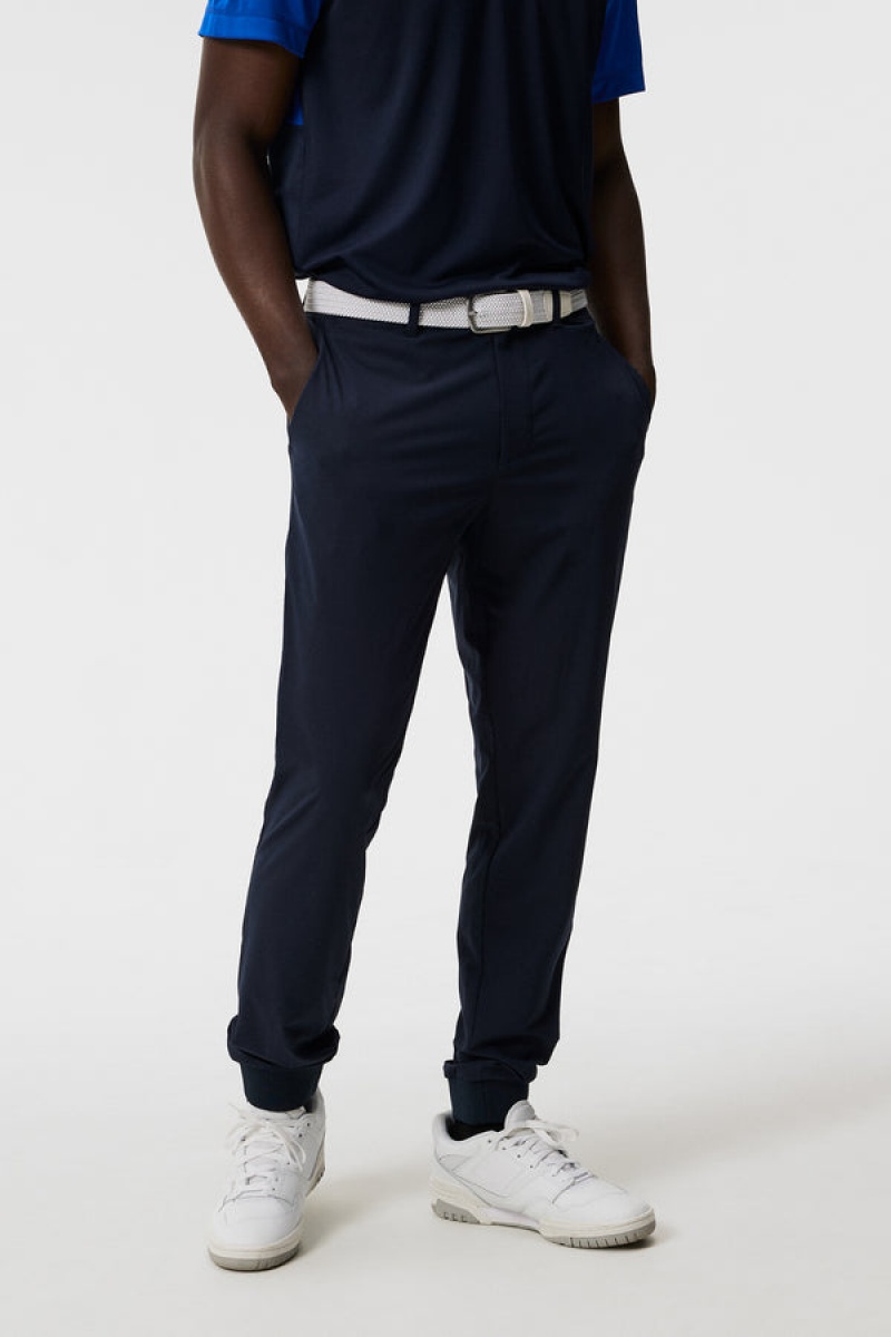 JL Navy Jlindeberg Cuff Jogger Pant | SN-JL574554