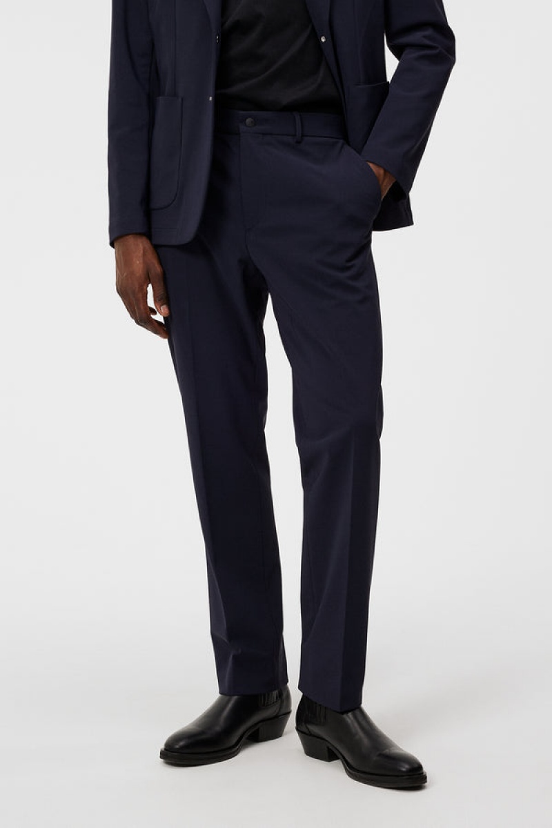 JL Navy Jlindeberg Lois Bonded Jersey Pants | SN-JL575029