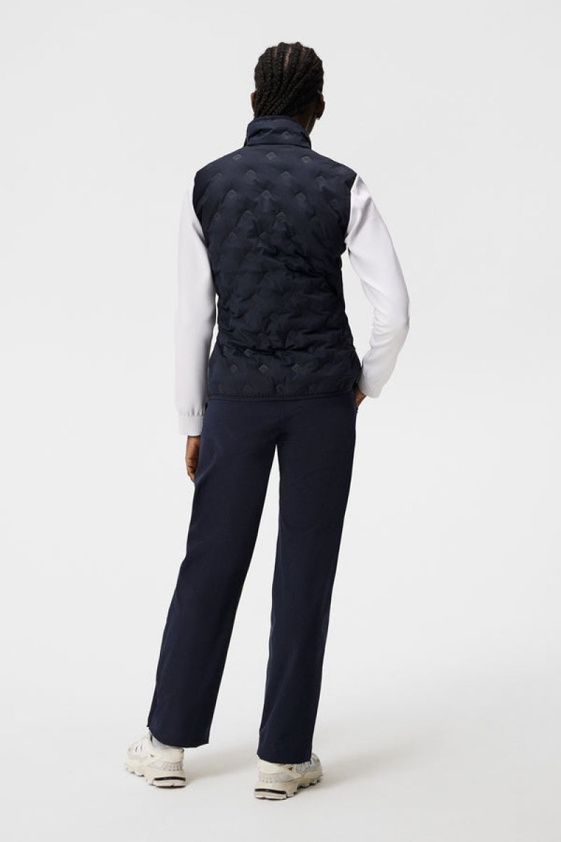 JL Navy Jlindeberg Rosetta Hybrid Jacket | SN-JL575385