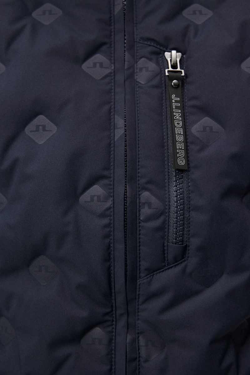 JL Navy Jlindeberg Rosetta Hybrid Jacket | SN-JL575385