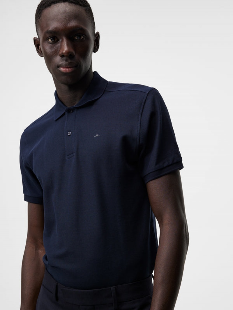 JL Navy Jlindeberg Troy Pique Polo | SN-JL574849