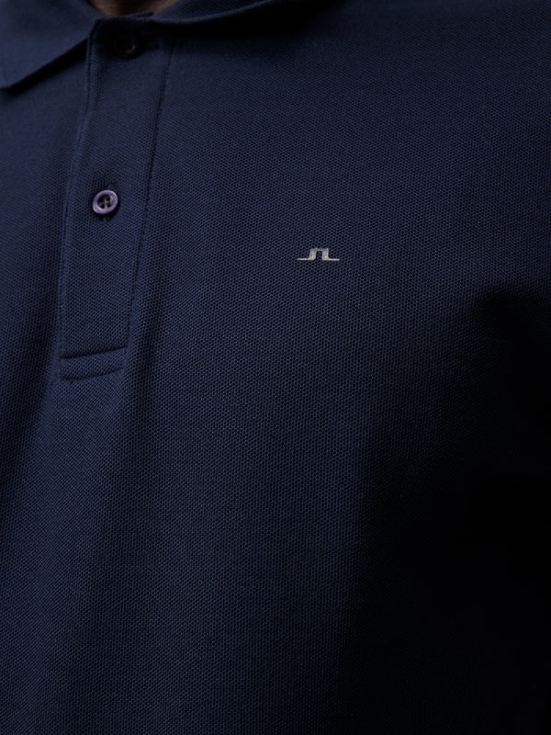 JL Navy Jlindeberg Troy Pique Polo | SN-JL574849