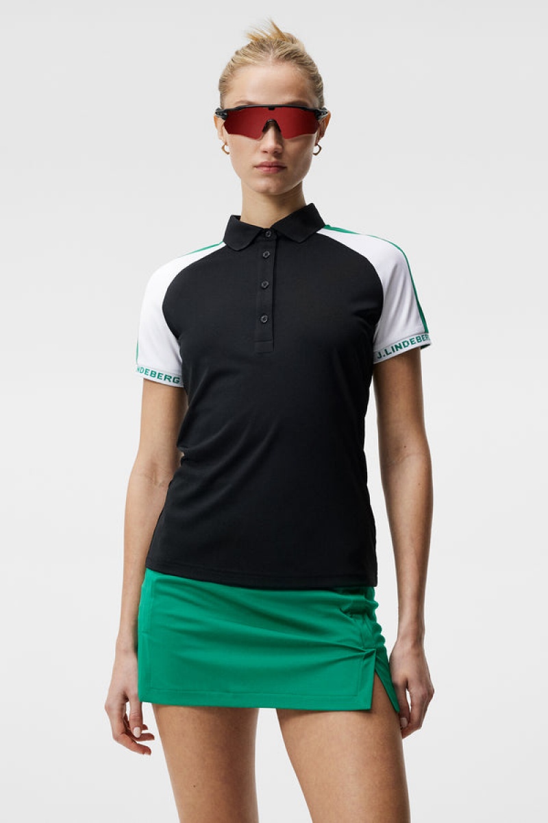 Lapis Blue Jlindeberg Perinne Polo | SN-JL575114