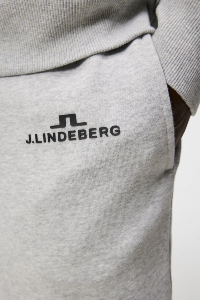 Light Grey Melange Jlindeberg Alpha Sweatpant | SN-JL574649