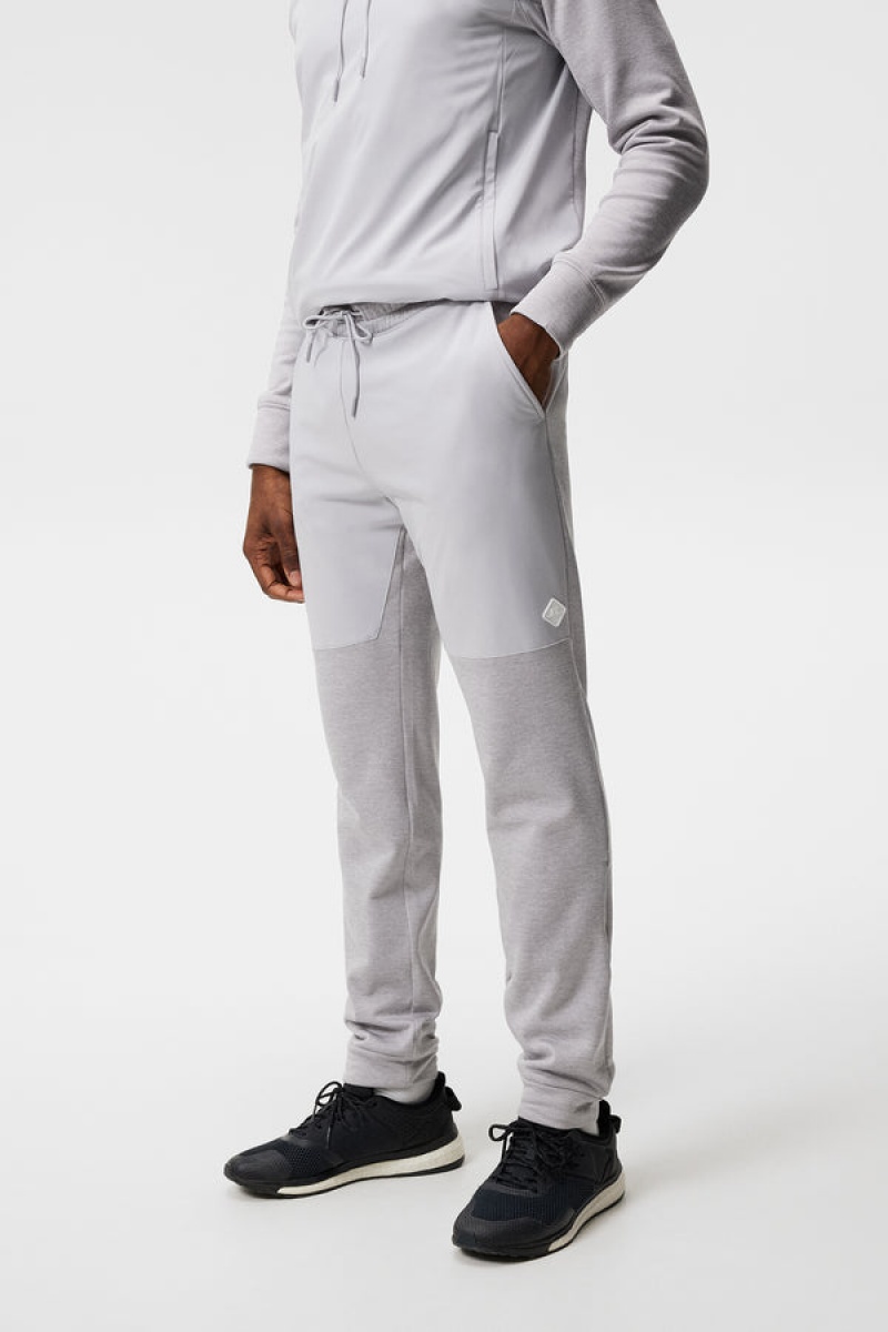 Light Grey Melange Jlindeberg Travel Pant | SN-JL574617