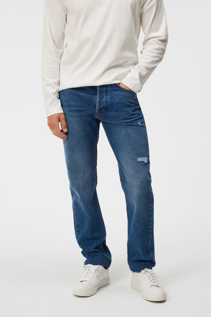 Mid Blue Jlindeberg Cody Claw Regular Jeans | SN-JL574939