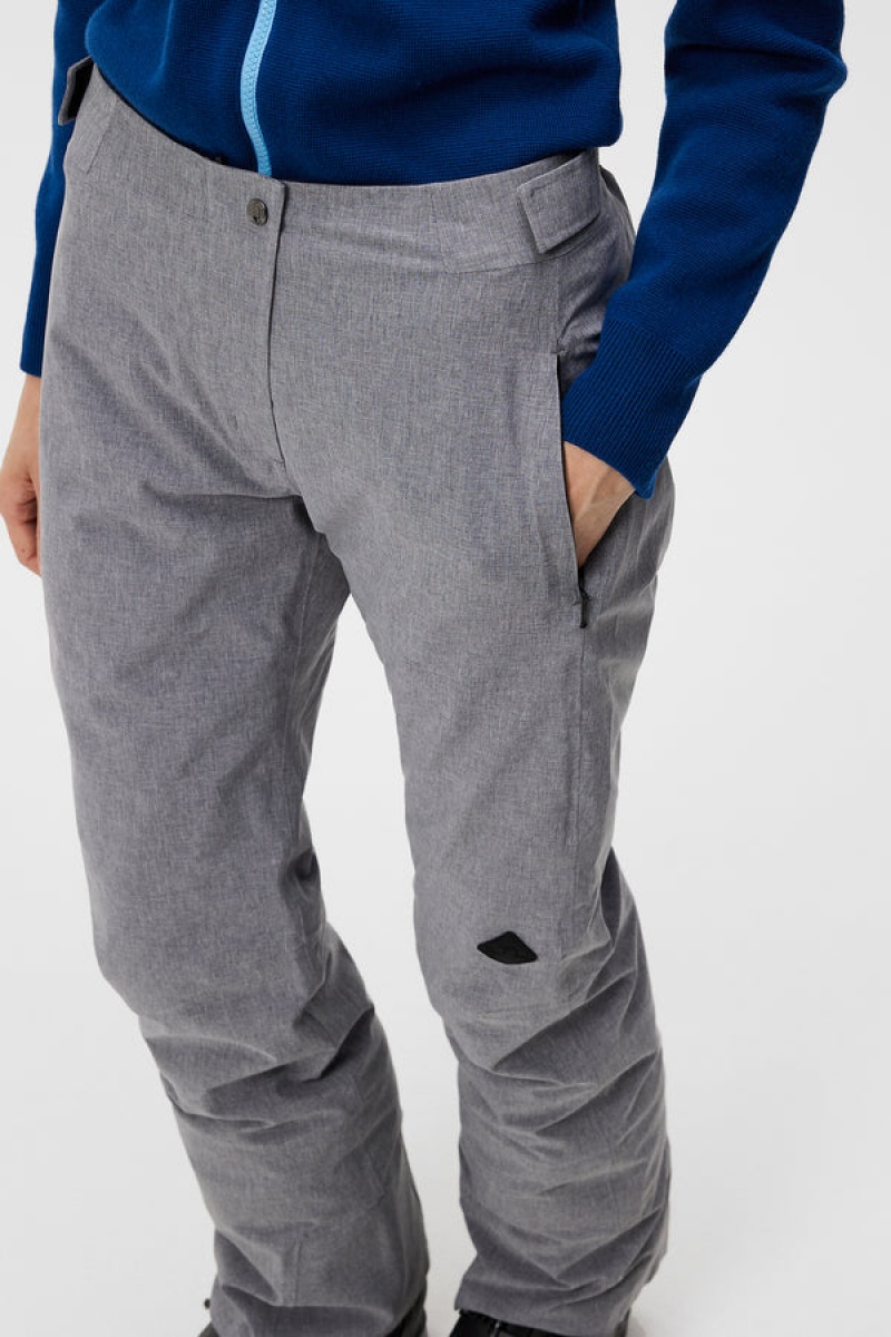 Mid Grey Melange Jlindeberg Watson 2.0 Pant | SN-JL575469