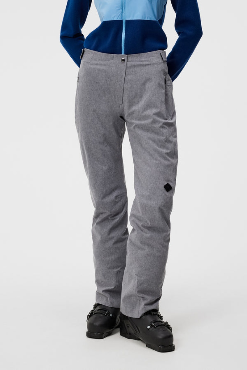 Mid Grey Melange Jlindeberg Watson 2.0 Pant | SN-JL575469