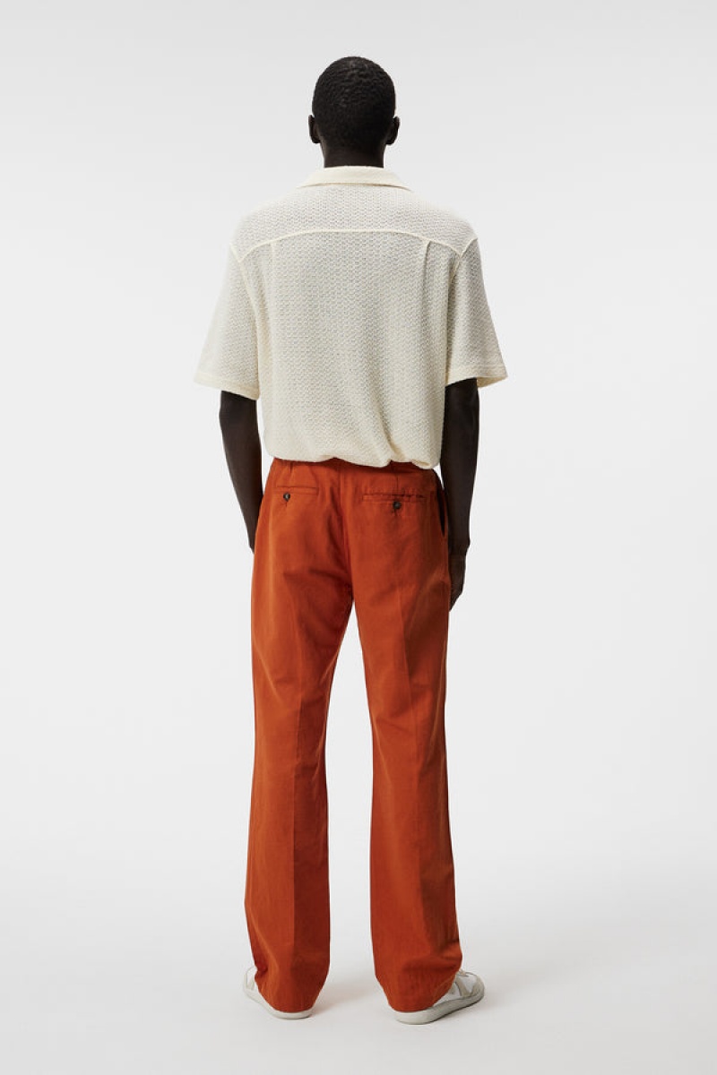 Minimal Jlindeberg Haij Cotton Linen Pants | SN-JL575020