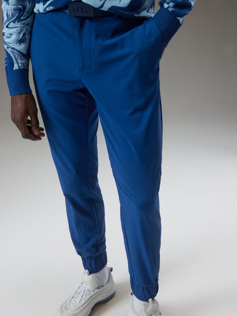 Navy Peony Jlindeberg Cuff Jogger Pant | SN-JL574531