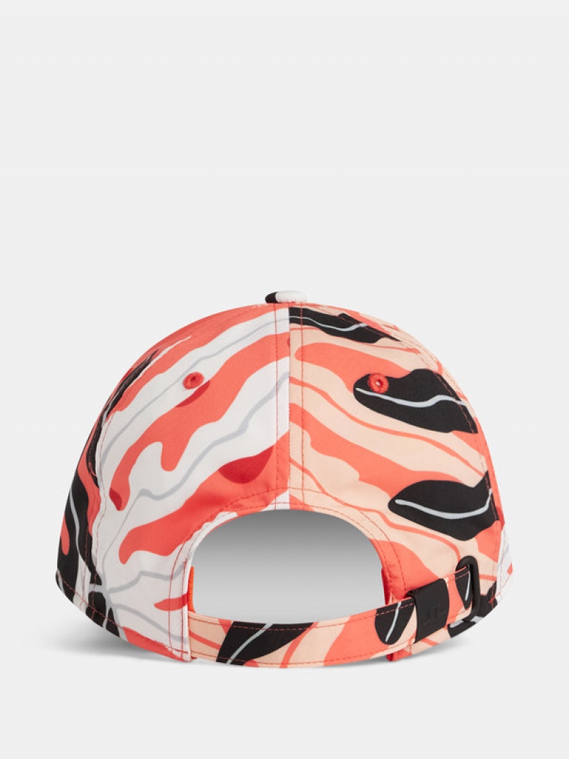 Paradise Monstera Coral Jlindeberg Adriel Cap | SN-JL574780