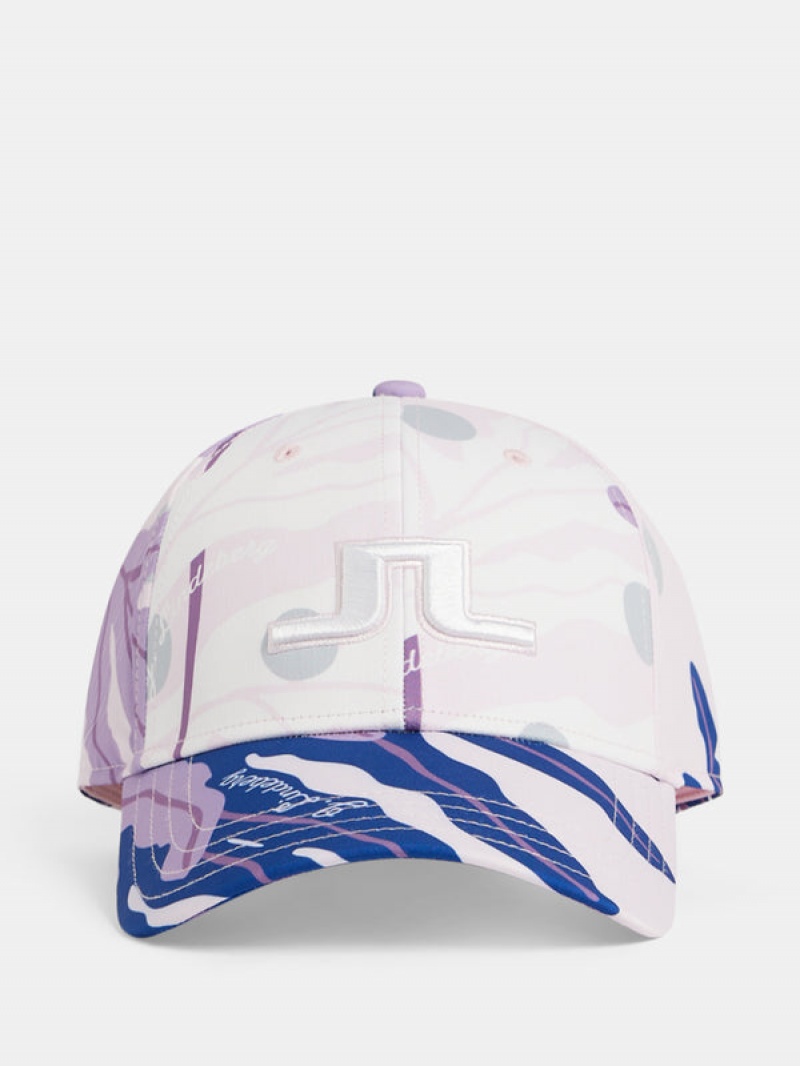 Paradise Monstera Coral Jlindeberg Adriel Cap | SN-JL574780