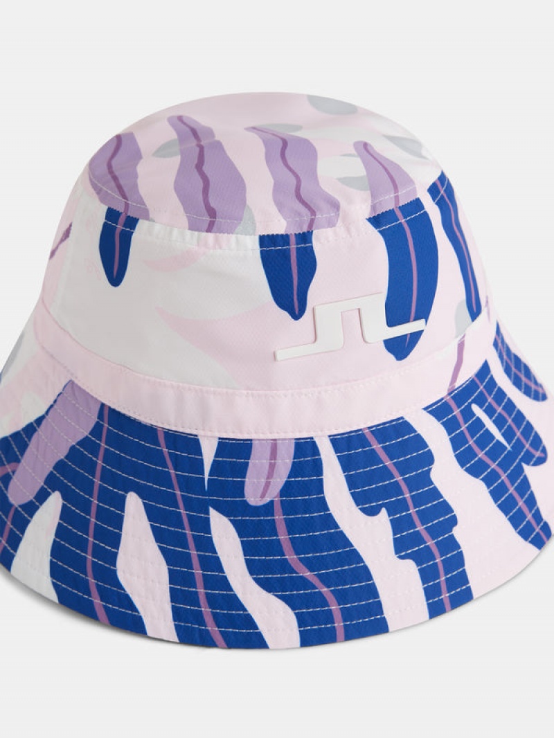 Paradise Monstera Pink Jlindeberg Keoni Bucket Hat | SN-JL574779