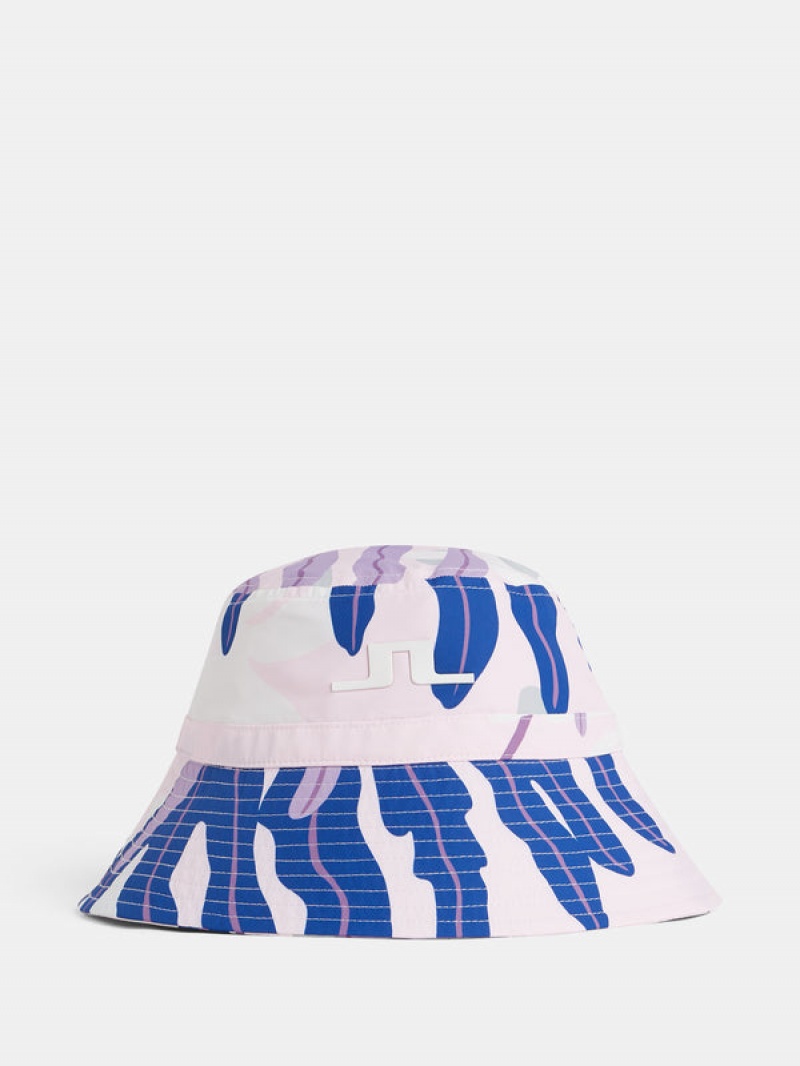 Paradise Monstera Pink Jlindeberg Keoni Bucket Hat | SN-JL574779