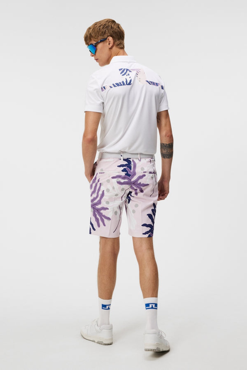 Paradise Monstera Pink Jlindeberg Martin Polo | SN-JL574514