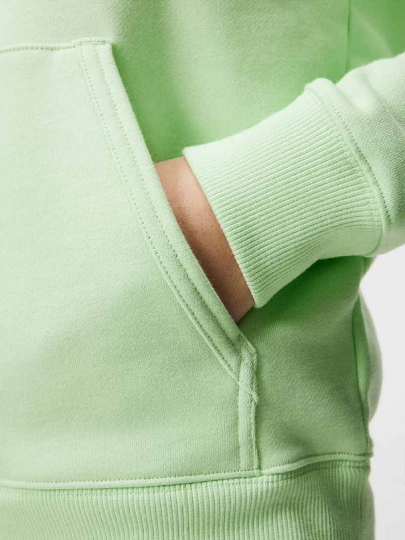 Patina Green Jlindeberg Alpha Hoodie | SN-JL575292