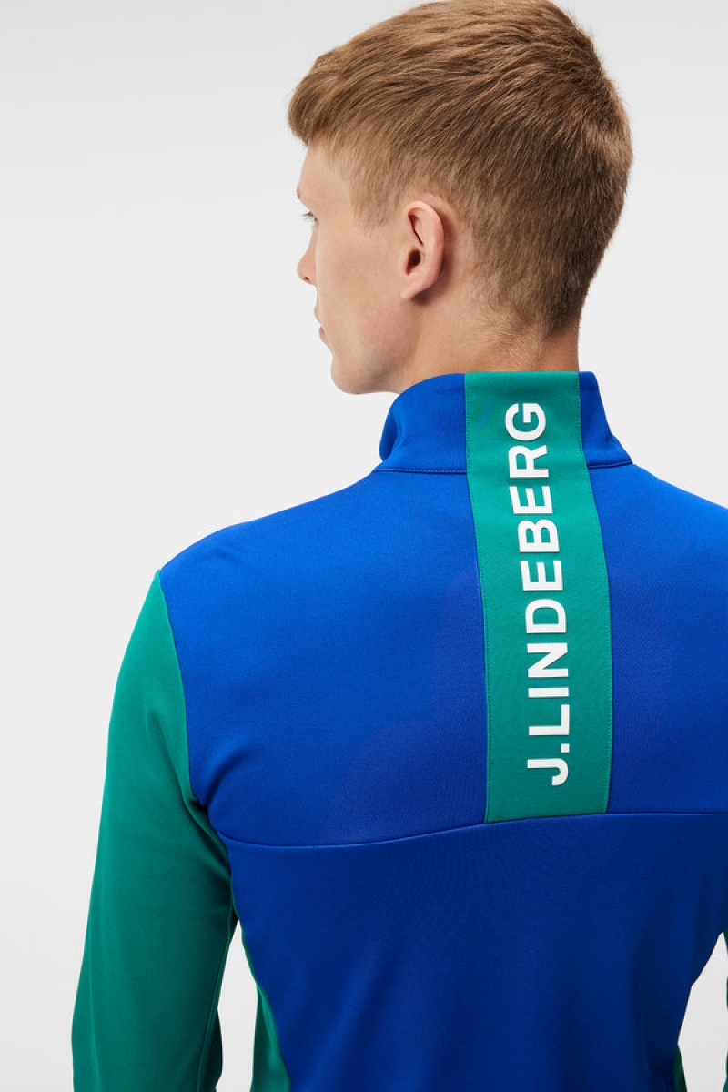 Proud Peacock Jlindeberg Banks Mid Layer | SN-JL574679